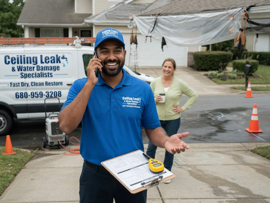 Ceiling Leak Cleanup Stephenson, MI FAQs